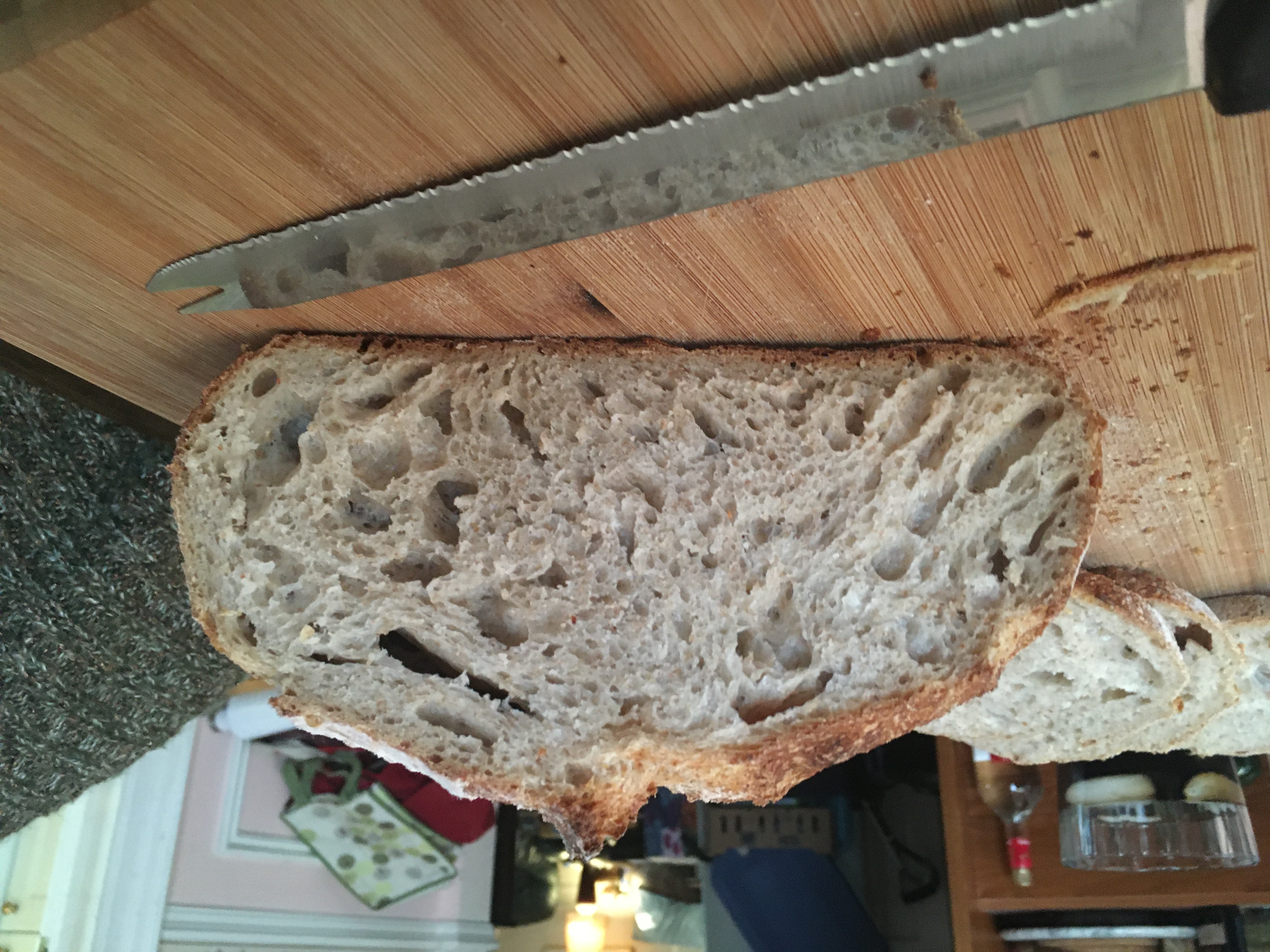 sourdough crumb